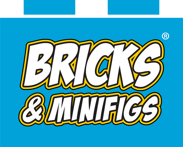 Bricks & Minifigs Merch logo