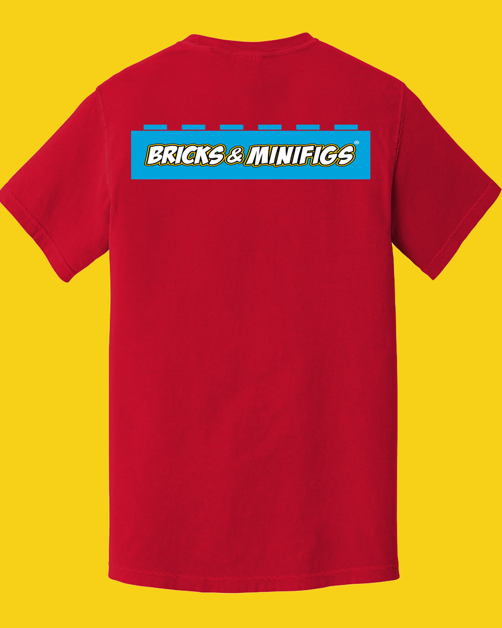 Bricks & Minifigs® Short Sleeve Red